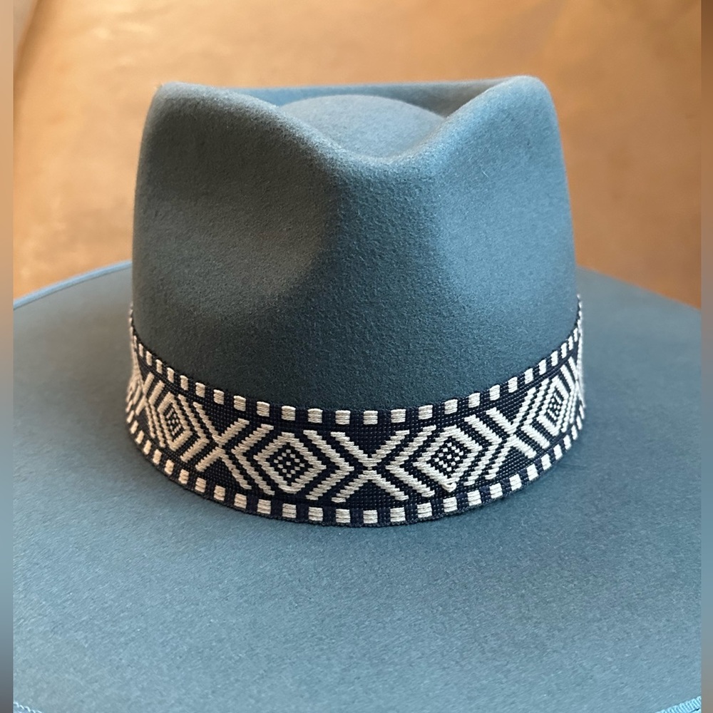COPY - OLIVE & PIQUE Wool Felt Rancher Hat, NWT